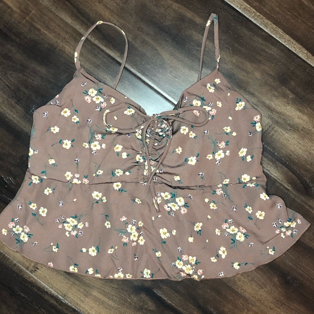 Floral Print Tank Top